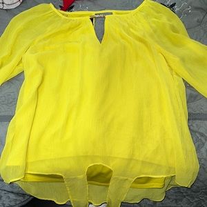 Yellow blouse. Size M from A.BYER.